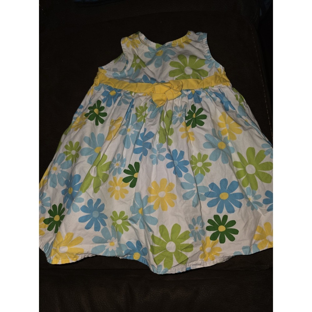 Crazy 8 garden cutie spring floral Easter dress size 6 12‎ months